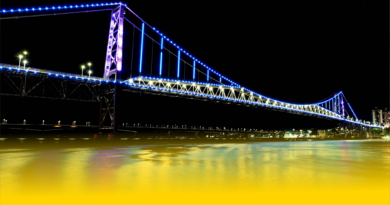 Um dos cartões-postais mais famosos do Brasil fez aniversário, parabéns Ponte Hercílio Luz…