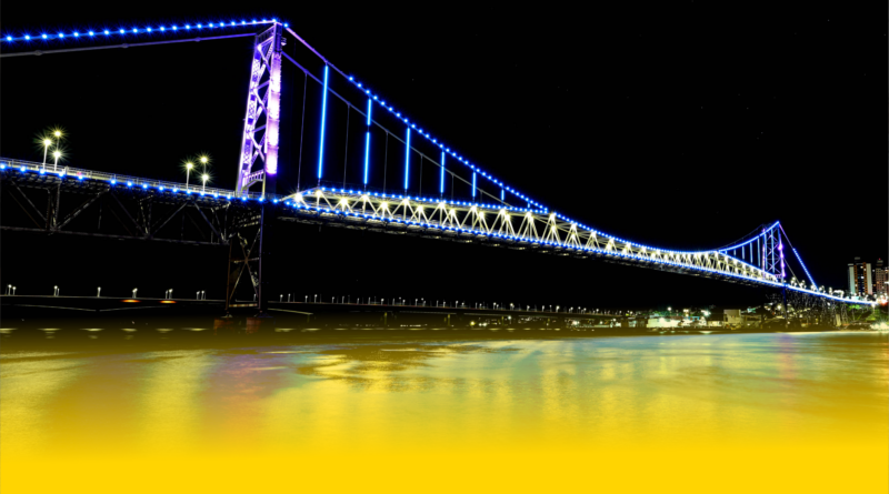 Um dos cartões-postais mais famosos do Brasil fez aniversário, parabéns Ponte Hercílio Luz…